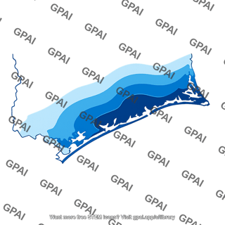 Slosh model output map