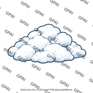 Fluffy cloud