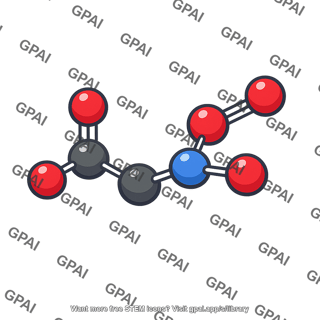 Peroxyacetyl nitrate molecule