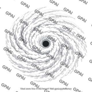 Tropical cyclone satellite view