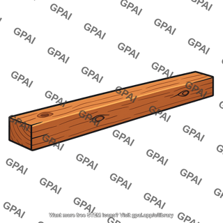 Wooden structure beam