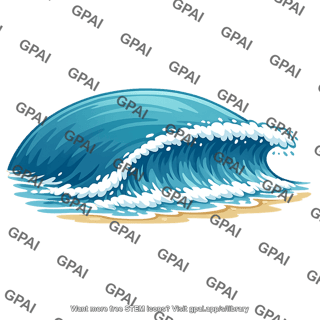 Breaking wave