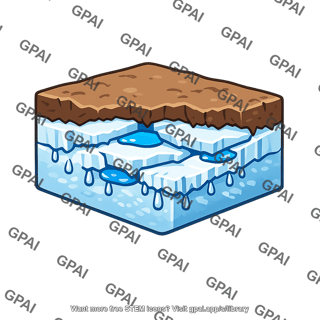 Permafrost melting