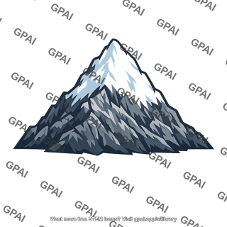 Snow capped mountain