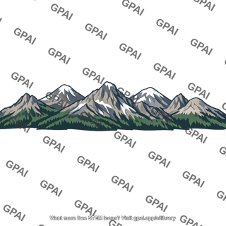 Snow capped mountains