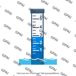 Sea level rise coastline marker