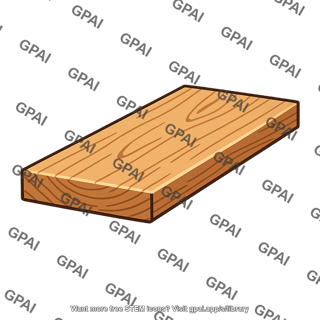 Wooden plank