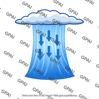 Thunderstorm downdraft