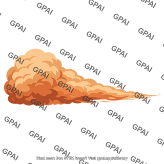 Dust plume