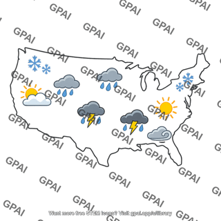 Weather map united states