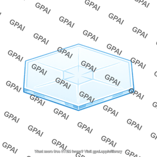 Ice crystal plate