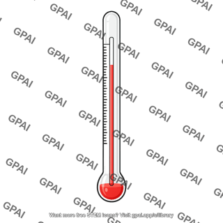 Glass thermometer