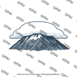 Orographic cloud cap