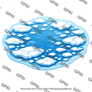 Arctic ocean with sea ice