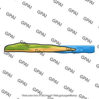Coastal area low lying