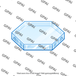 Ice crystal hexagonal