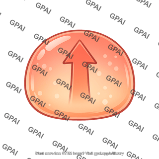 Warm air parcel rising