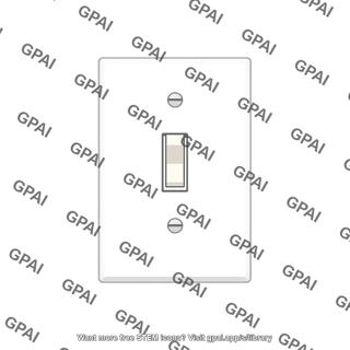 Wall light switch
