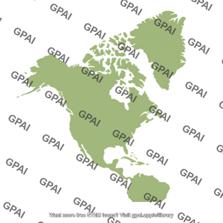 North america map