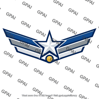 Military air force emblem