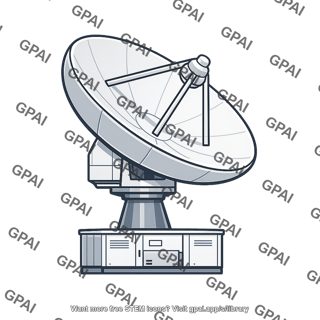 Doppler radar dish