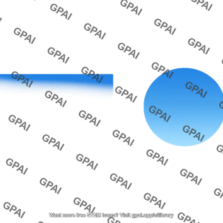 Blue gradient shapes