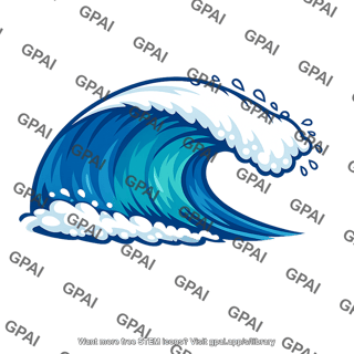 Ocean wave breaking