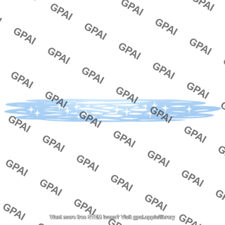 Water surface shimmering