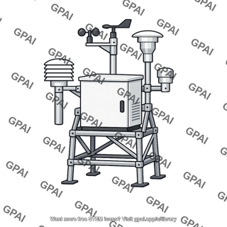 Air quality monitoring station