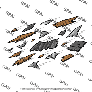 Flying debris