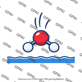 Water molecule evaporating