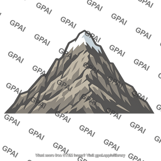 Snow capped mountain
