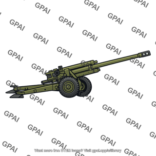 Artillery gun