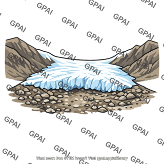 Glacier retreating