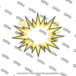 Explosion burst