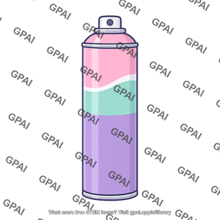 Hair spray can