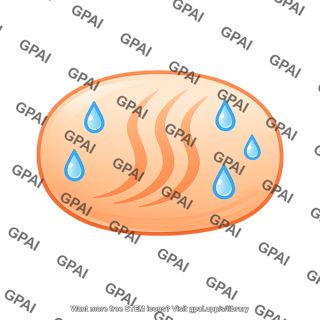 Warm moist air parcel