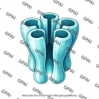 Nicotinic receptor pentameric open