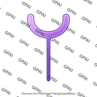 Generic receptor open circle shaped editable