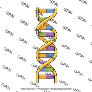 Nucleic acid double strand vertical
