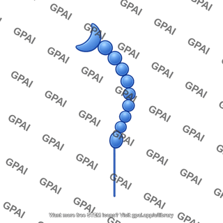 Vla 4 integrin alpha 4 monomer extended