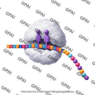 Ribosome translating