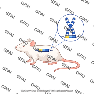 Mouse model with knockin gene callout