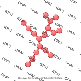 Protein particulate branched
