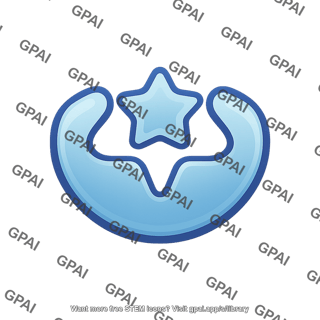 Receptor domain open star shaped