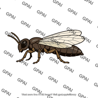Insect two pairs of wings