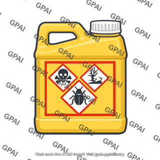 Pesticide chemical container