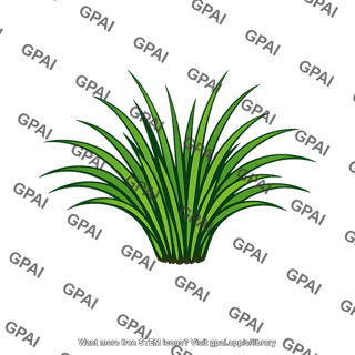Grass tuft