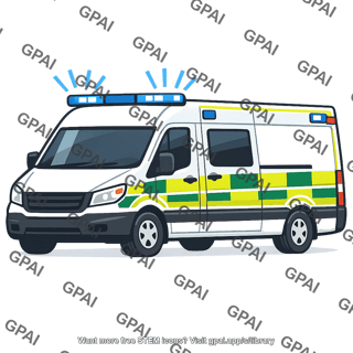 Ambulance siren active