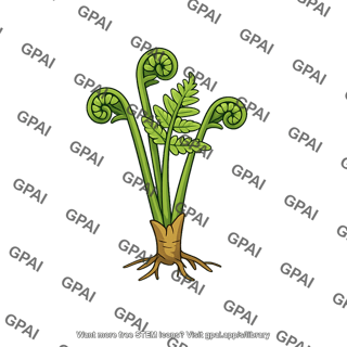 Young sporophyte